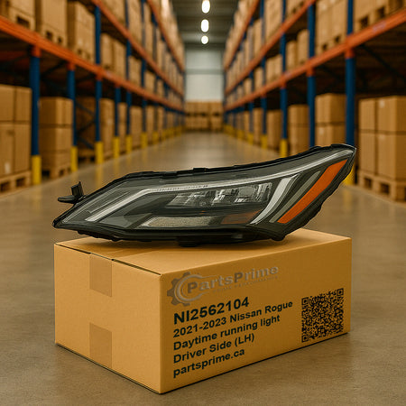 2021-2023-Nissan-Rogue-without-led-daytime-running-light-driving-lamp-platinum-upper-driver-side-LH-On-Box-View-Standard-High-Quality-NI2562104