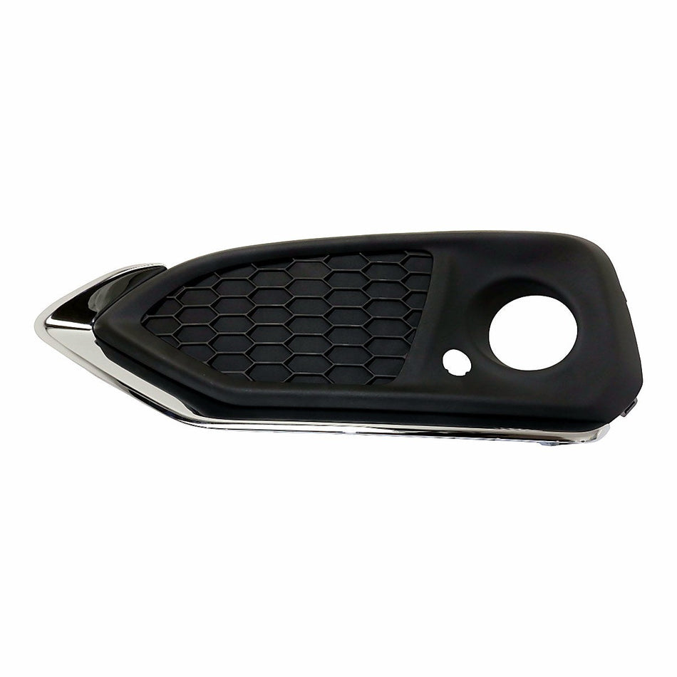 2016-2018 Acura Rdx Fog Light Bezel Front Driver Side Black With Chrome Moulding – Front View (AC1038113)
