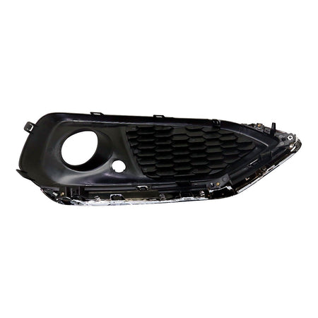 2016-2018 Acura Rdx Fog Light Bezel Front Driver Side Black With Chrome Moulding – Back View (AC1038113)