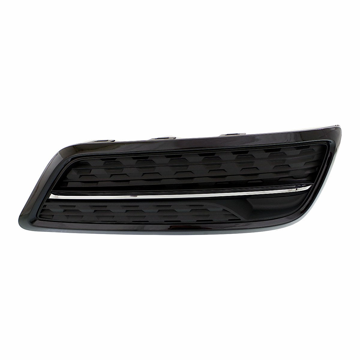 2014-2016 Acura Mdx Fog Light Cover Front Passenger Side Black/Chrome – Front View (AC1039105)