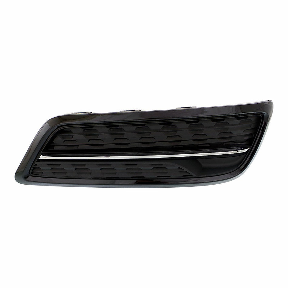 2014-2016 Acura Mdx Fog Light Cover Front Passenger Side Black/Chrome – Front View (AC1039105)