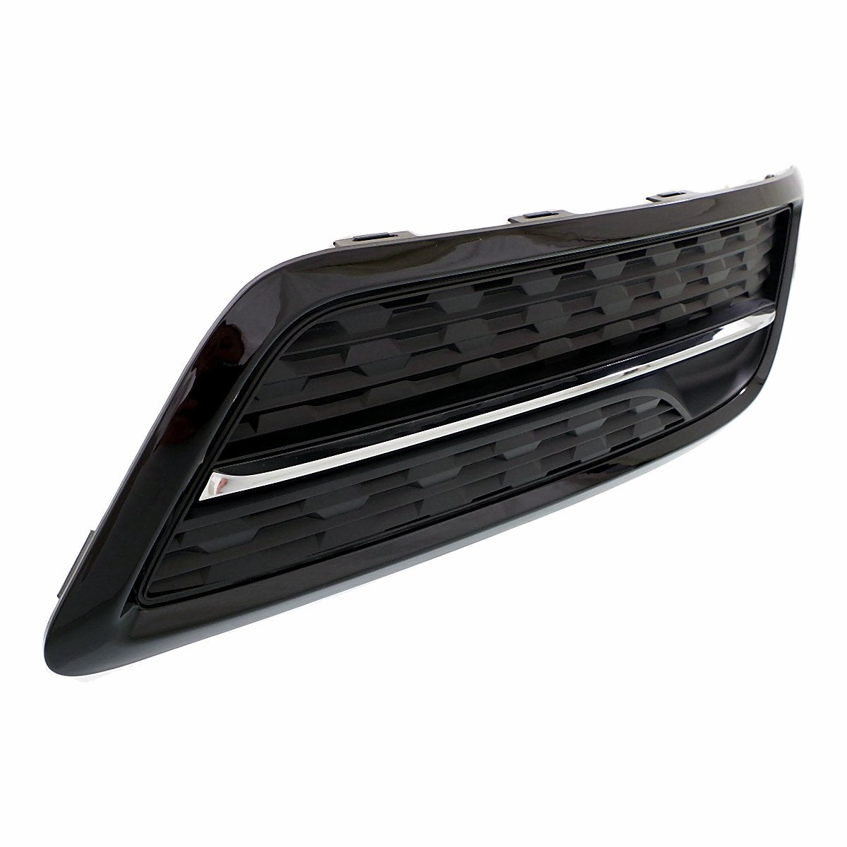 2014-2016 Acura Mdx Fog Light Cover Front Passenger Side Black/Chrome – Side View (AC1039105)