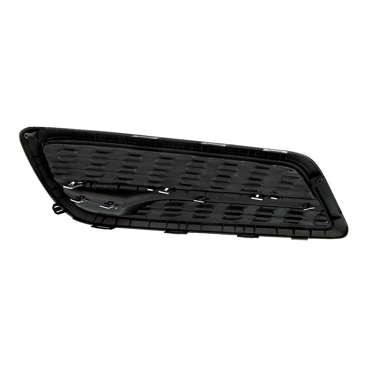 2014-2016 Acura Mdx Fog Light Cover Front Passenger Side Black/Chrome – Back View (AC1039105)