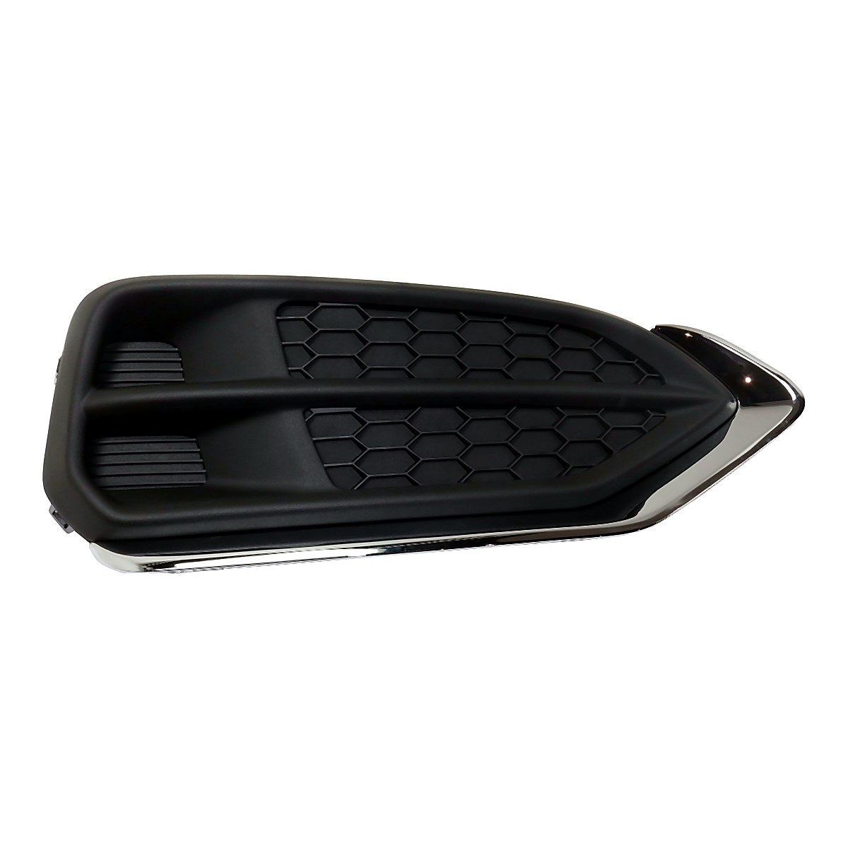 2016-2018 Acura Rdx Fog Light Cover Front Passenger Side Black With Chrome Moulding – Front View (AC1039112)