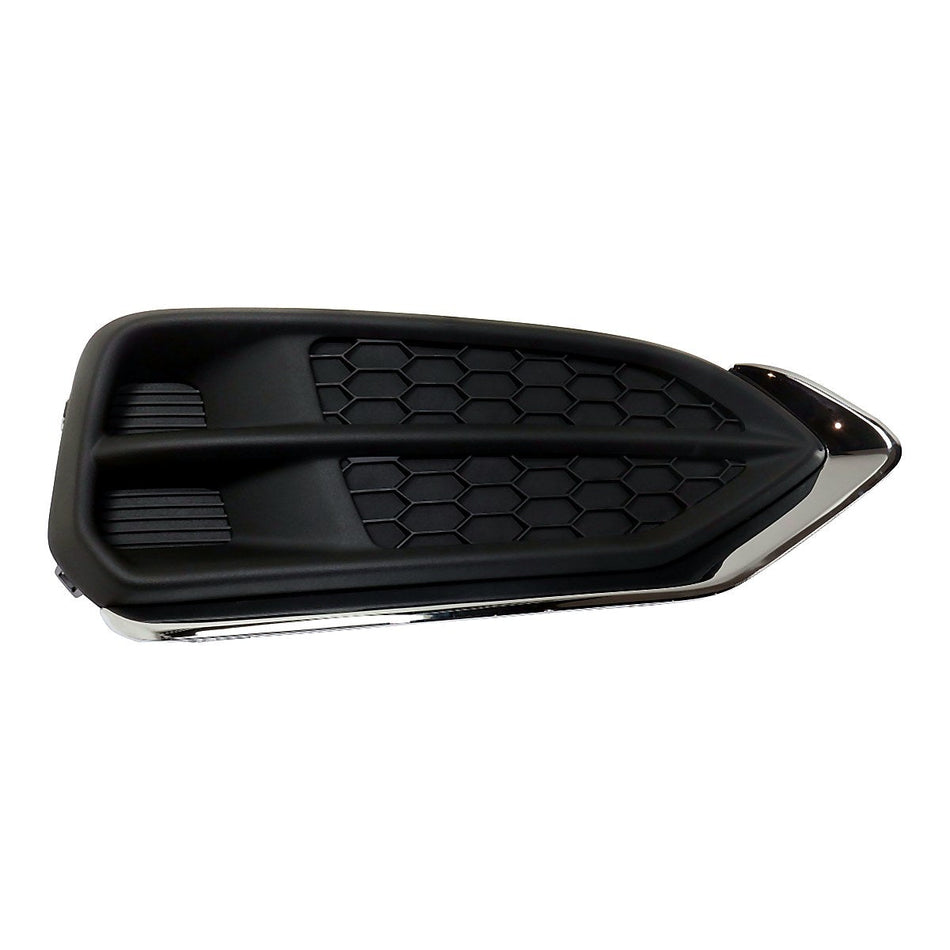 2016-2018 Acura Rdx Fog Light Cover Front Passenger Side Black With Chrome Moulding – Front View (AC1039112)