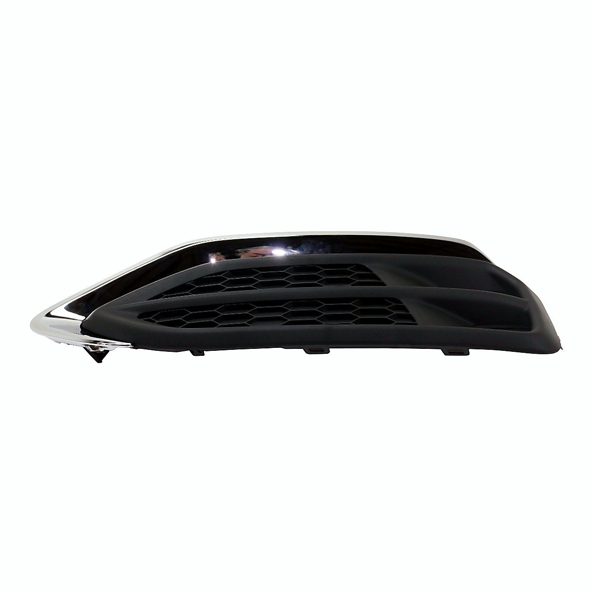 2016-2018 Acura Rdx Fog Light Cover Front Passenger Side Black With Chrome Moulding – Side View (AC1039112)