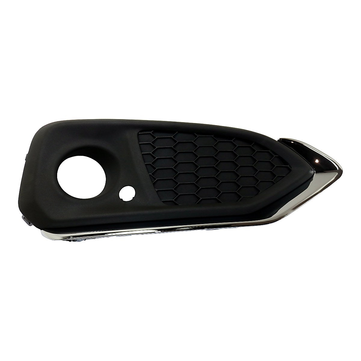 2016-2018 Acura Rdx Fog Light Bezel Front Passenger Side Black With Chrome Moulding – Front View (AC1039113)