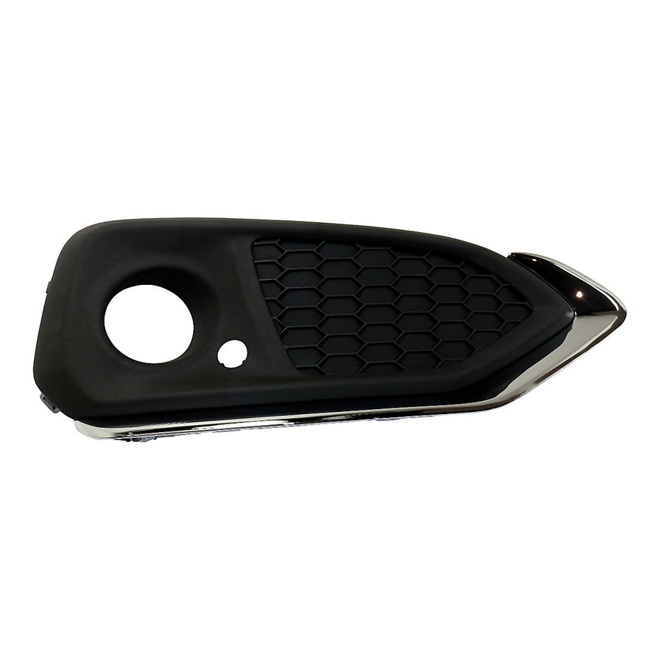 2016-2018 Acura Rdx Fog Light Bezel Front Passenger Side Black With Chrome Moulding – Front View (AC1039113)