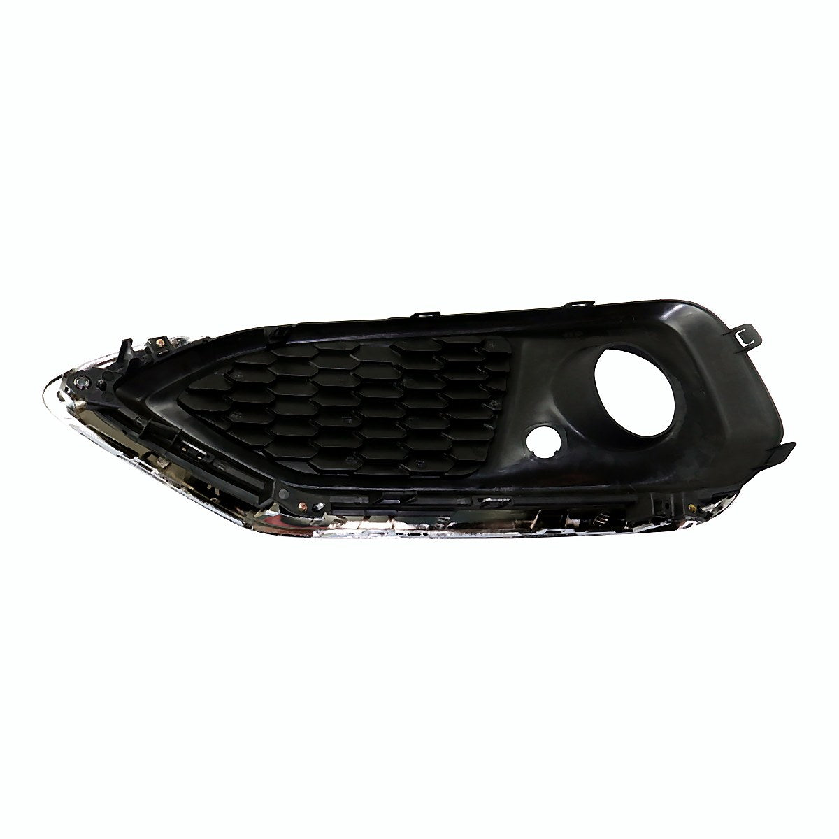2016-2018 Acura Rdx Fog Light Bezel Front Passenger Side Black With Chrome Moulding – Back View (AC1039113)