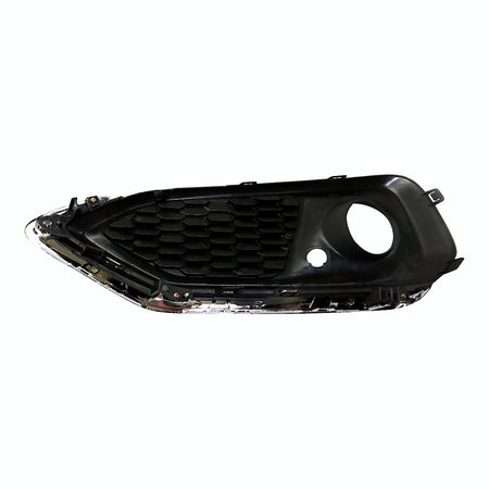 2016-2018 Acura Rdx Fog Light Bezel Front Passenger Side Black With Chrome Moulding – Back View (AC1039113)