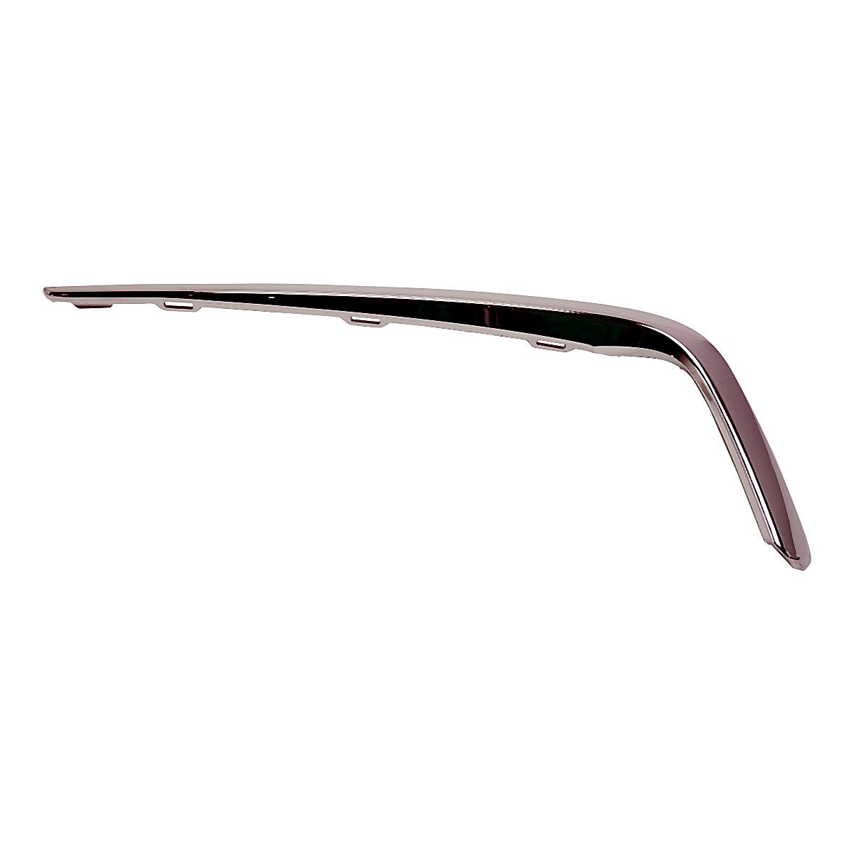 2017-2020 Acura Mdx Bumper Moulding Front Driver Side Chrome Finish Exclude 2019-20 A-Spec Model_AC1046102