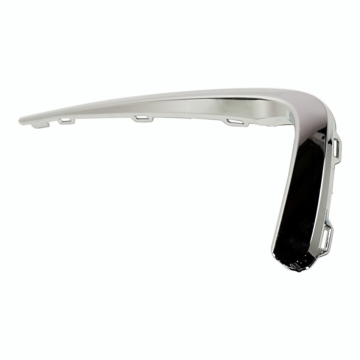2017-2020 Acura Mdx Bumper Moulding Front Driver Side Chrome Finish Exclude 2019-20 A-Spec Model_AC1046102-2