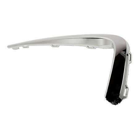 2017-2020 Acura Mdx Bumper Moulding Front Driver Side Chrome Finish Exclude 2019-20 A-Spec Model_AC1046102-2