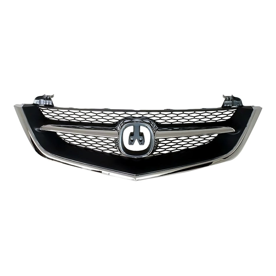 2002-2003 Acura Tl Grille Matte Black – Front View (AC1200107)