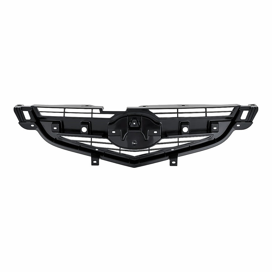 2004-2006 Acura Tl Grille Matte Black – Front View (AC1200109)