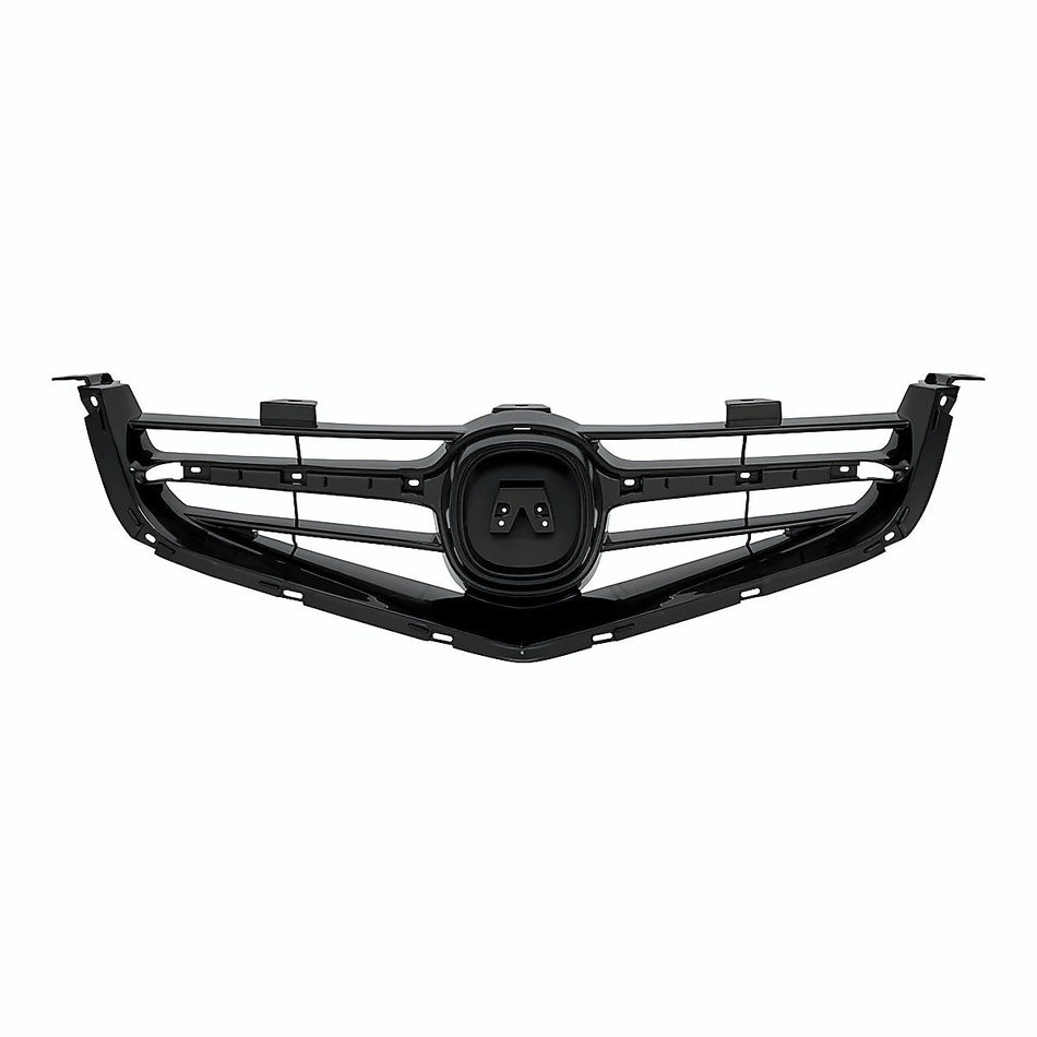 2004-2005 Acura Tsx Grille Black – Front View (AC1200110)