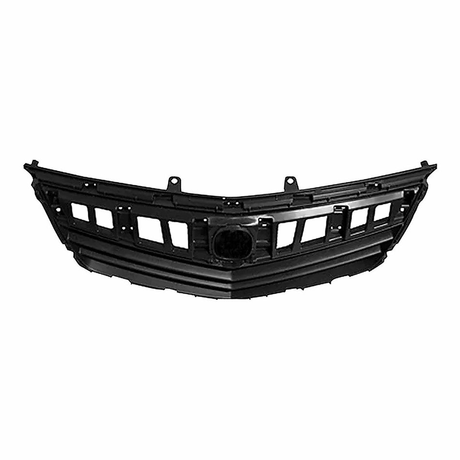 2011-2014 Acura Tsx Grille Matte-Black – Front View (AC1200115)