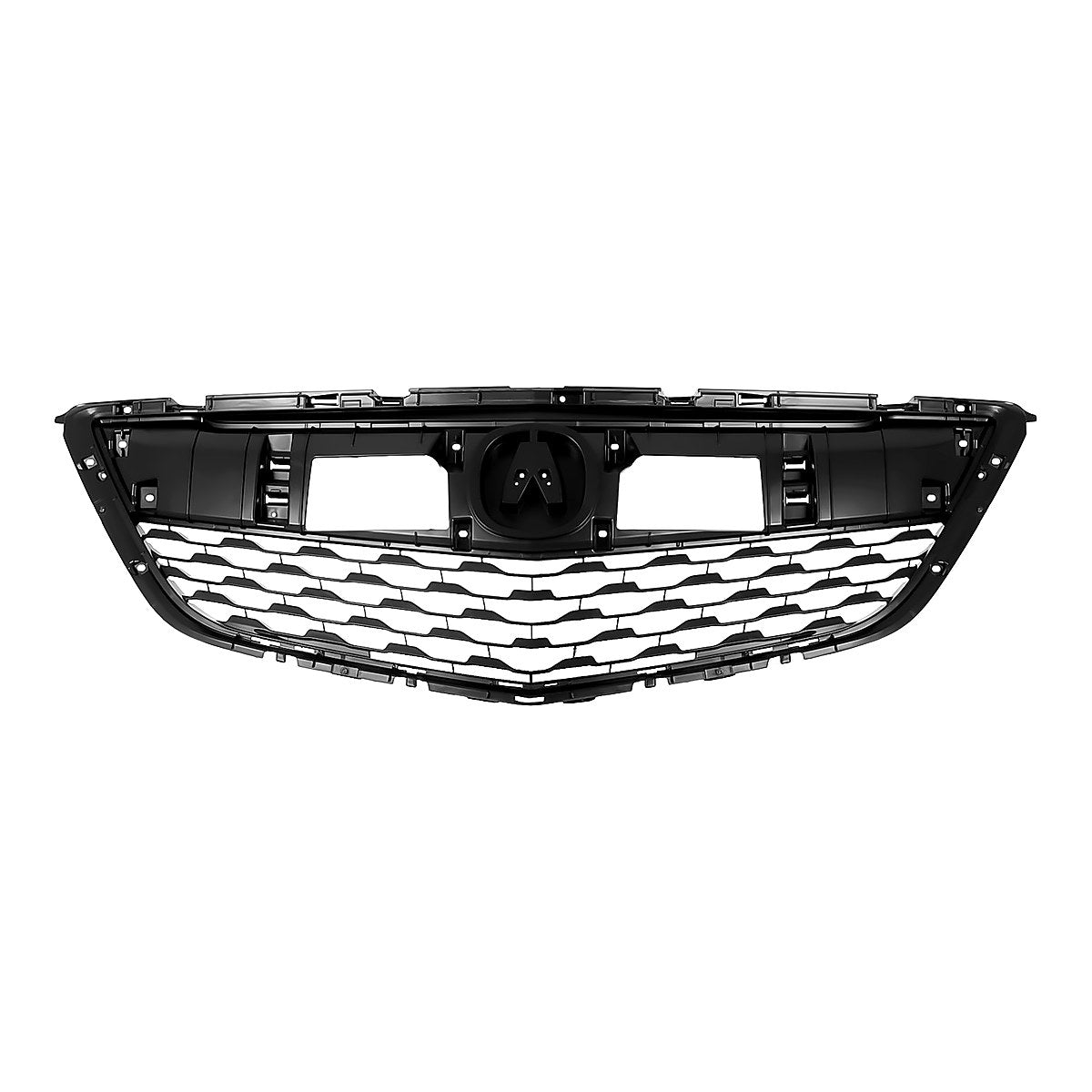 2014-2016 Acura Mdx Grille Matte Dark Gray – Front View (AC1200121)