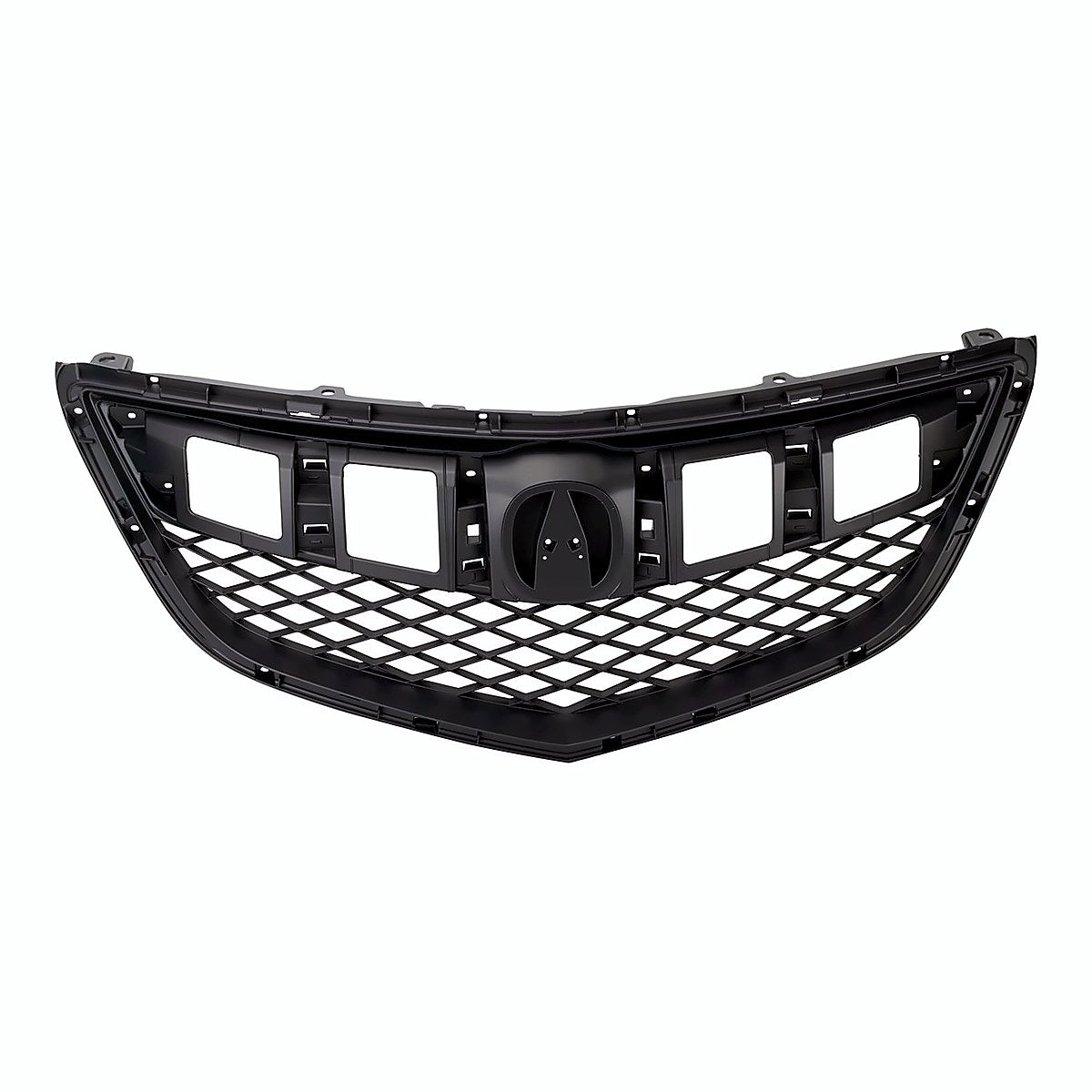 2013-2015 Acura Rdx Grille Matte Dark Gray – Front View (AC1200122)