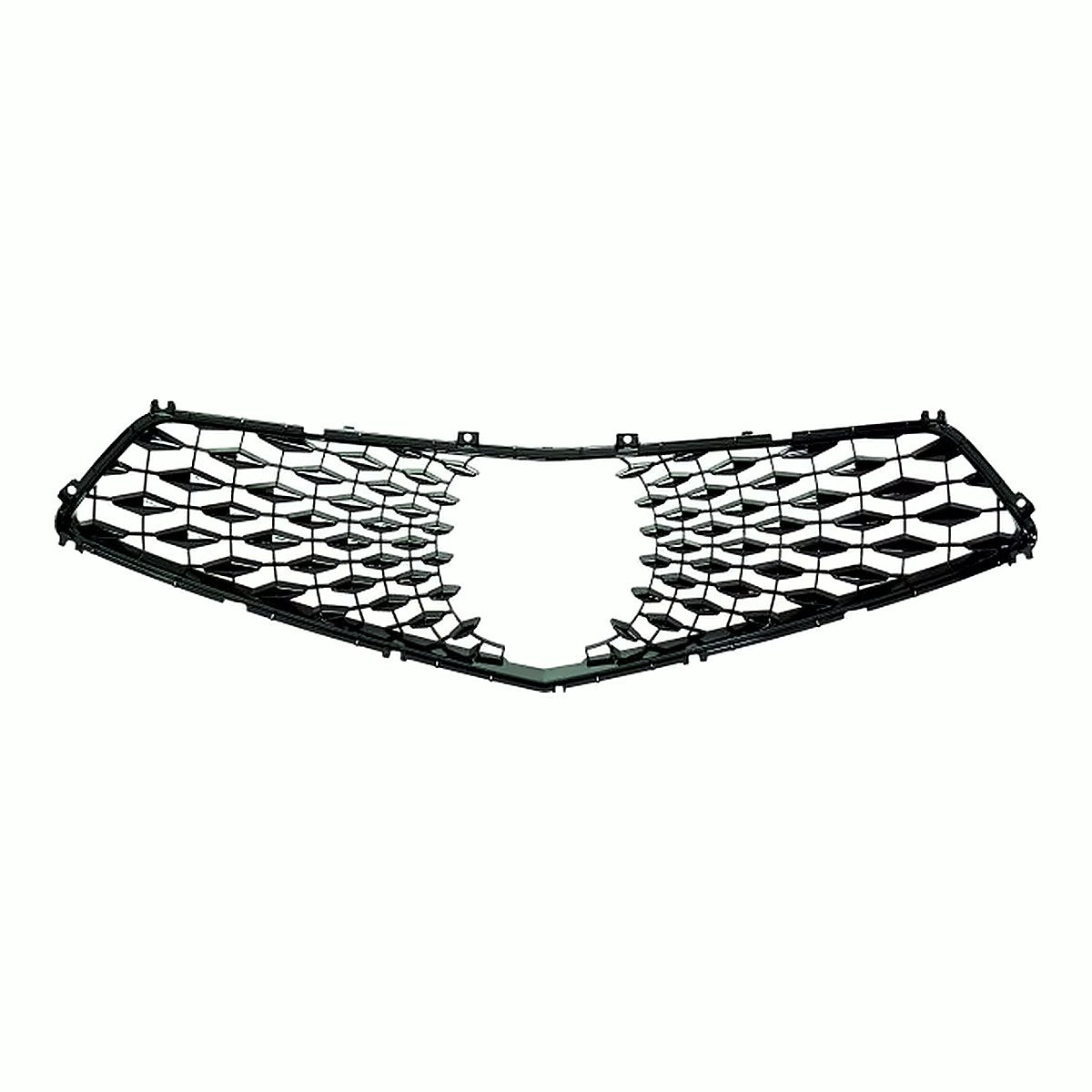 2018-2020 Acura Tlx Grille Primed Black Mesh Style Without A-Spec – Front View (AC1201100)
