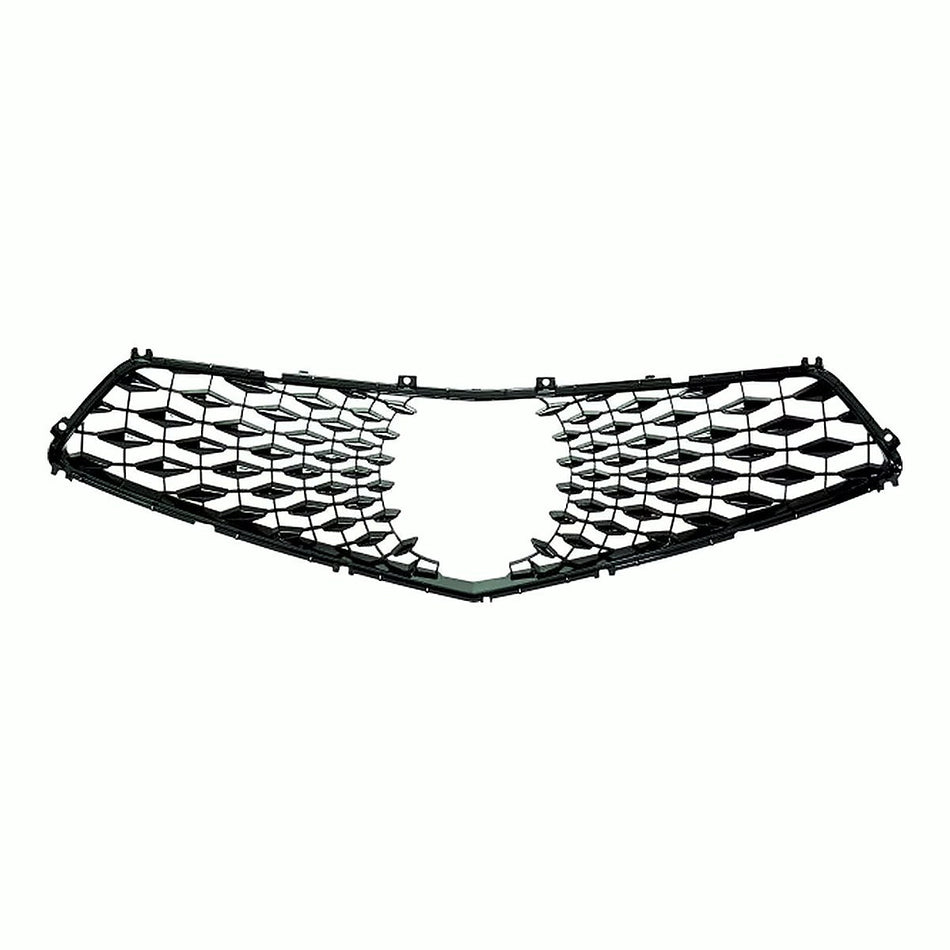 2018-2020 Acura Tlx Grille Primed Black Mesh Style Without A-Spec – Front View (AC1201100)