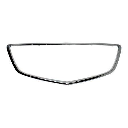 2014-2016 Acura Mdx Grille Outline Mldg All Chrome – Front View (AC1202103)