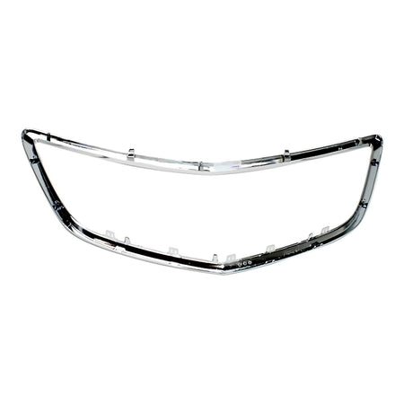2014-2016 Acura Mdx Grille Outline Mldg All Chrome – Back View (AC1202103)