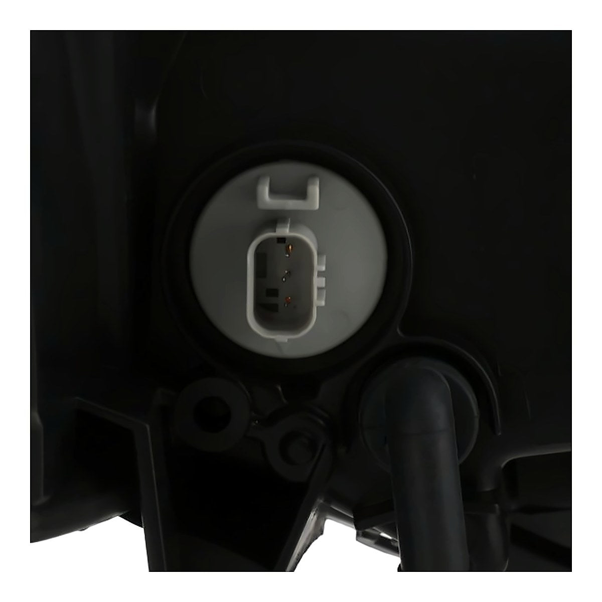2007-2008 Acura Tl Headlight Driver Side Base-Navi Models – Back View (AC2502113)