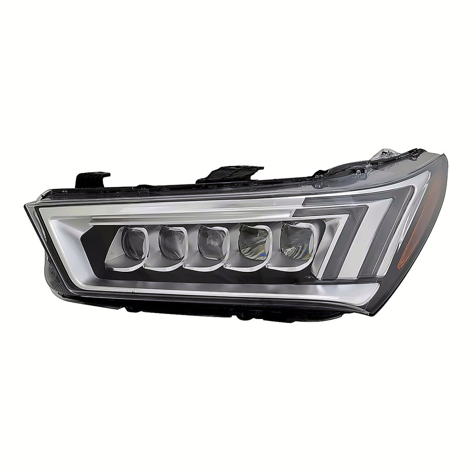 2017-2020 Acura Mdx Headlight Driver Side Led Without Auto Level Control – Front View (AC2502130)
