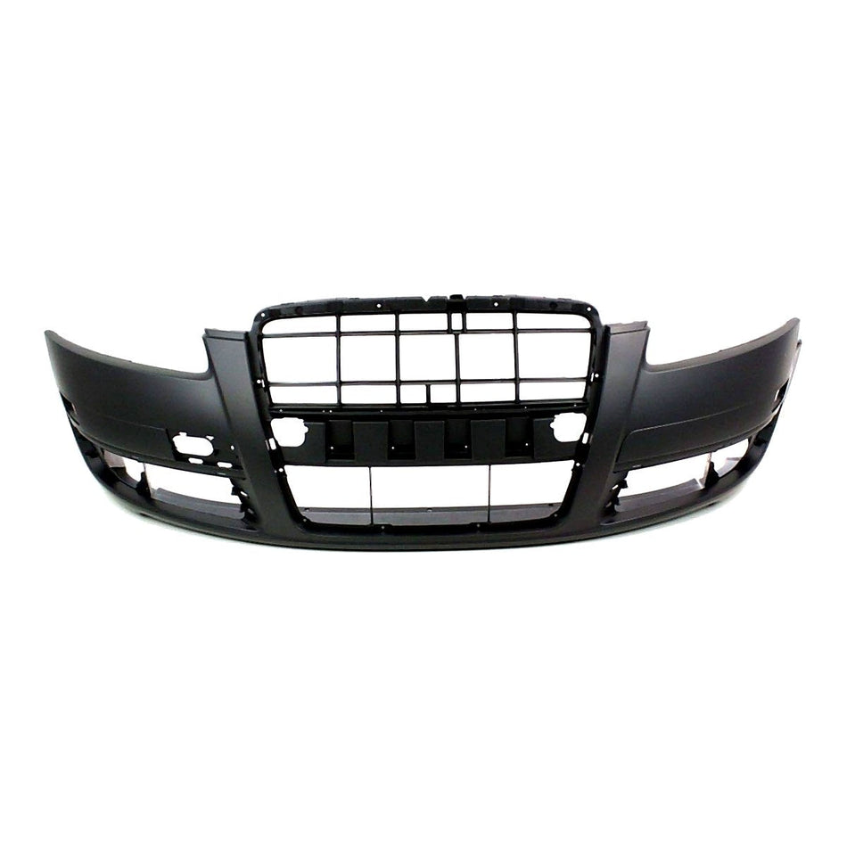 2005-2008 Audi A6 Bumper Front Without H/Lp Wash Hole Type 1 Primed_AU1000156