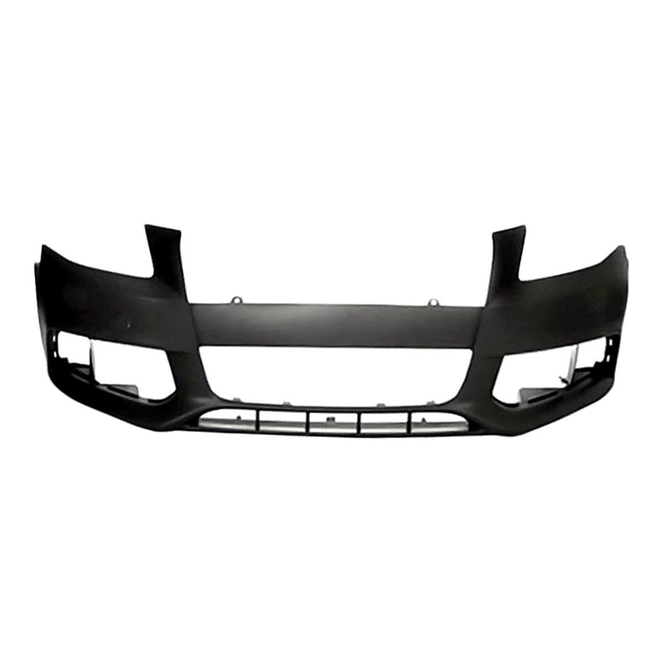 2009-2012 Audi A4 Bumper Front Primed Without S Line With Washer_AU1000160-2