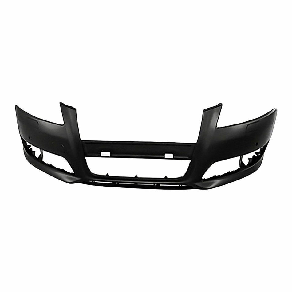 2009-2013 Audi A3 Bumper Front With Sensor/Wash Hole Without Sport Pkg Primed_AU1000201