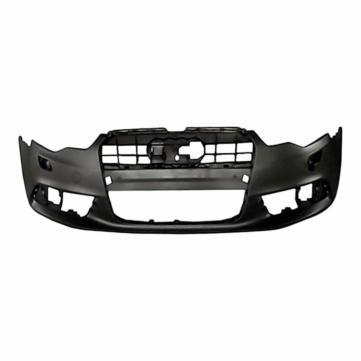 2012-2015 Audi A6 Bumper Front With H/Lp Wash Hole Without Sensor Hole Without S-Line Pkg Primed – AU1000207