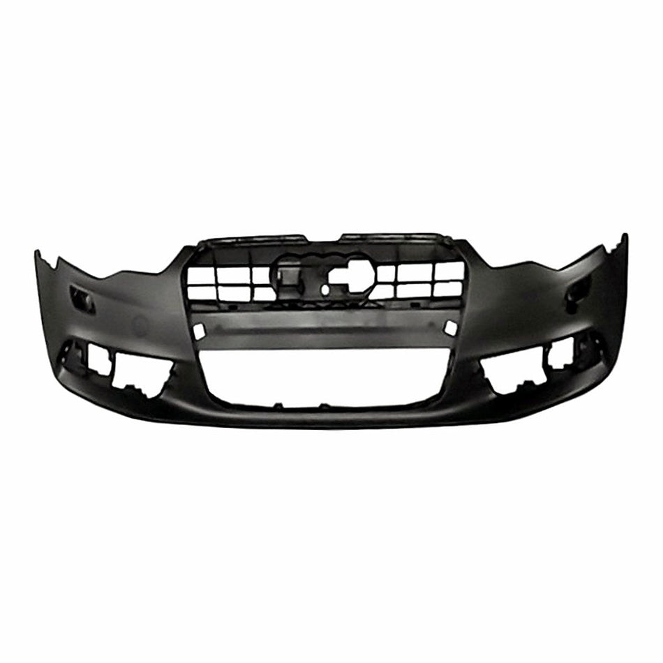 2012-2015 Audi A6 Bumper Front With H/Lp Wash Hole Without Sensor Hole Without S-Line Pkg Primed – AU1000207
