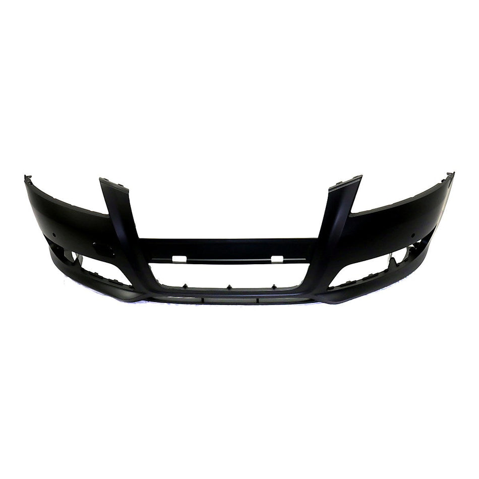 2009-2013 Audi A3 Bumper Front With Sensor Hole Without Wash Hole Without Sprt Pkg Primed_AU1000223