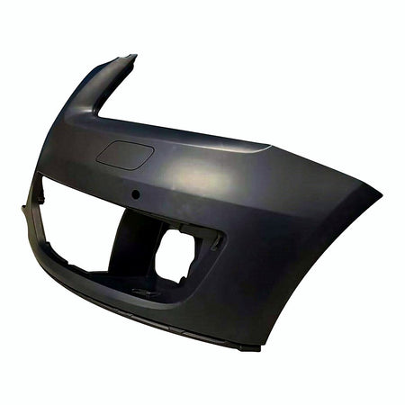 2009-2012 Audi Q5 Bumper Front Driver Side Without Sensor Hole Primed-Black Without S-Line Pkg_AU1016100