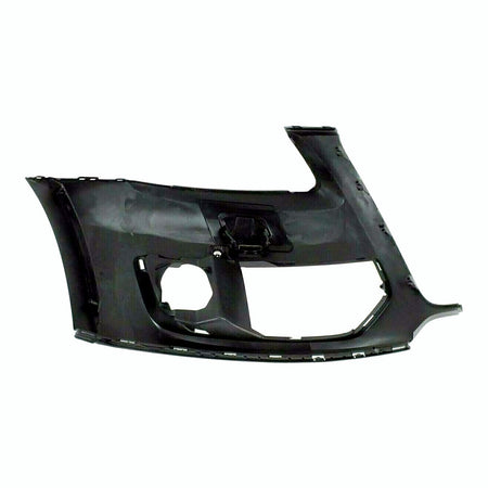 2009-2012 Audi Q5 Bumper Front Driver Side Without Sensor Hole Primed-Black Without S-Line Pkg_AU1016100-2