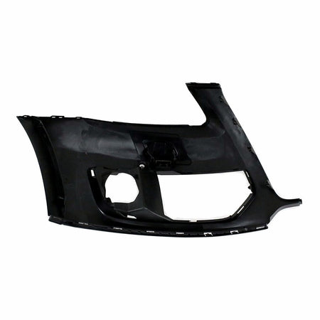 2009-2012 Audi Q5 Bumper Front Driver Side With Sensor Hole Primed-Black Without S-Line Pkg_AU1016101-2