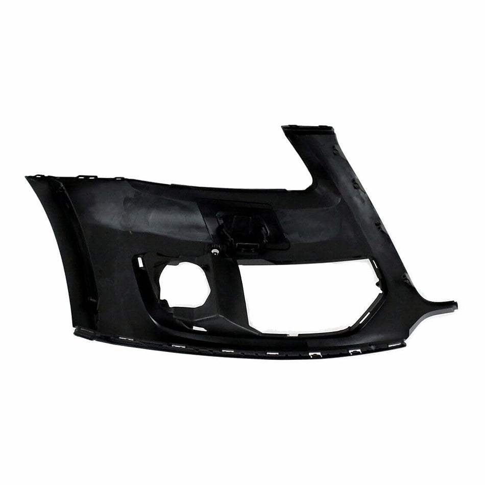 2009-2012 Audi Q5 Bumper Front Driver Side With Sensor Hole Primed-Black Without S-Line Pkg_AU1016101-2