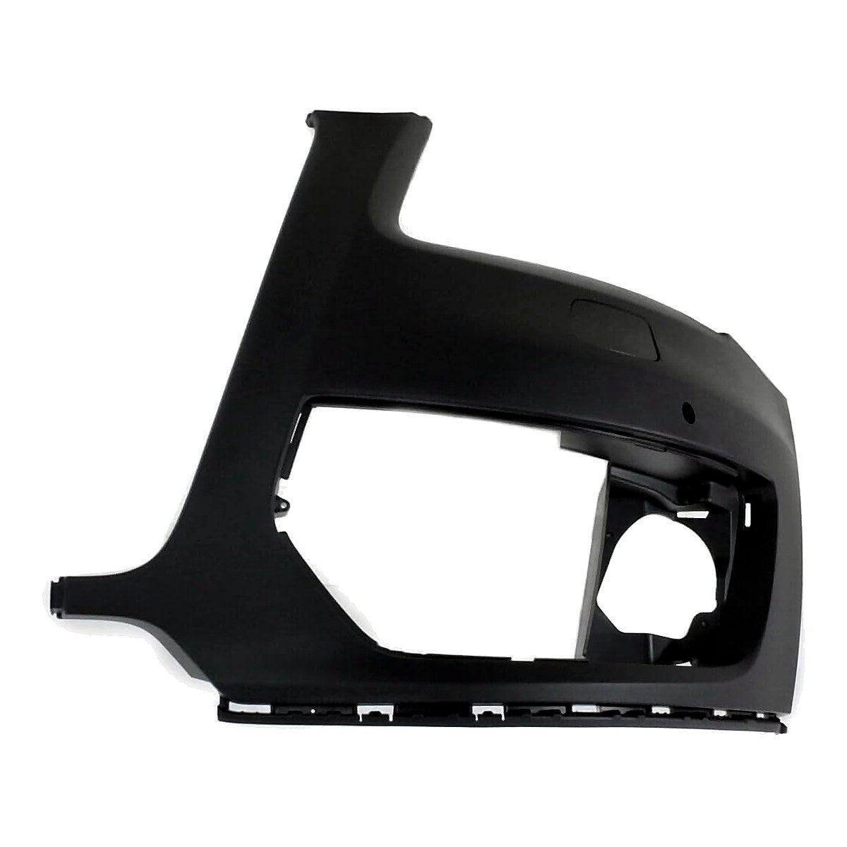 2009-2012 Audi Q5 Bumper Front Driver Side With Sensor Hole Primed-Black Without S-Line Pkg_AU1016101-3