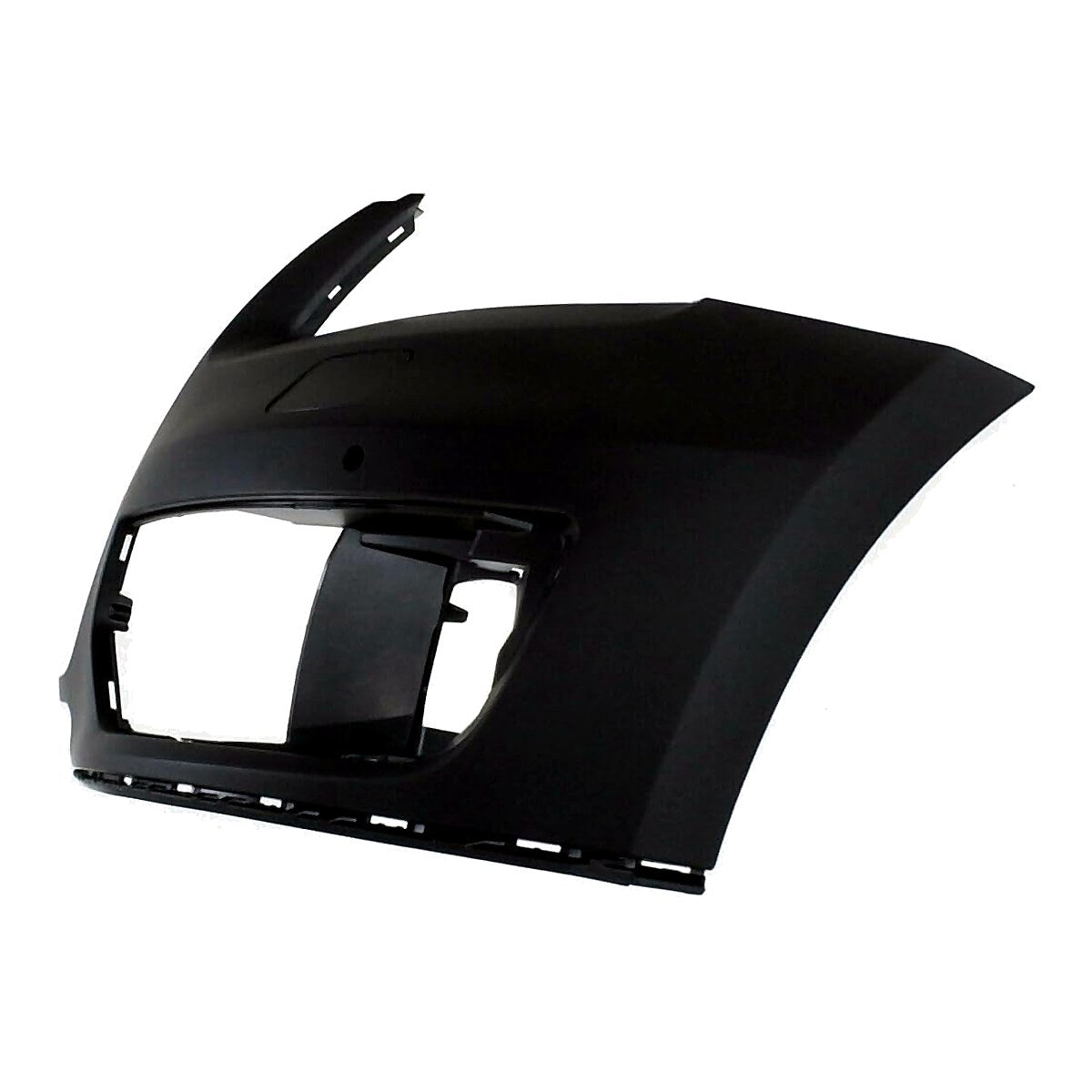 2009-2012 Audi Q5 Bumper Front Driver Side With Sensor Hole Primed-Black Without S-Line Pkg_AU1016101-4