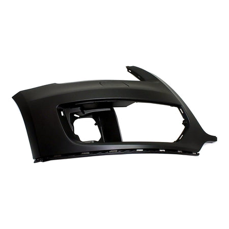 2009-2012 Audi Q5 Bumper Front Passenger Side Without Sensor Hole Primed-Black Without S-Line Pkg_AU1017100-2