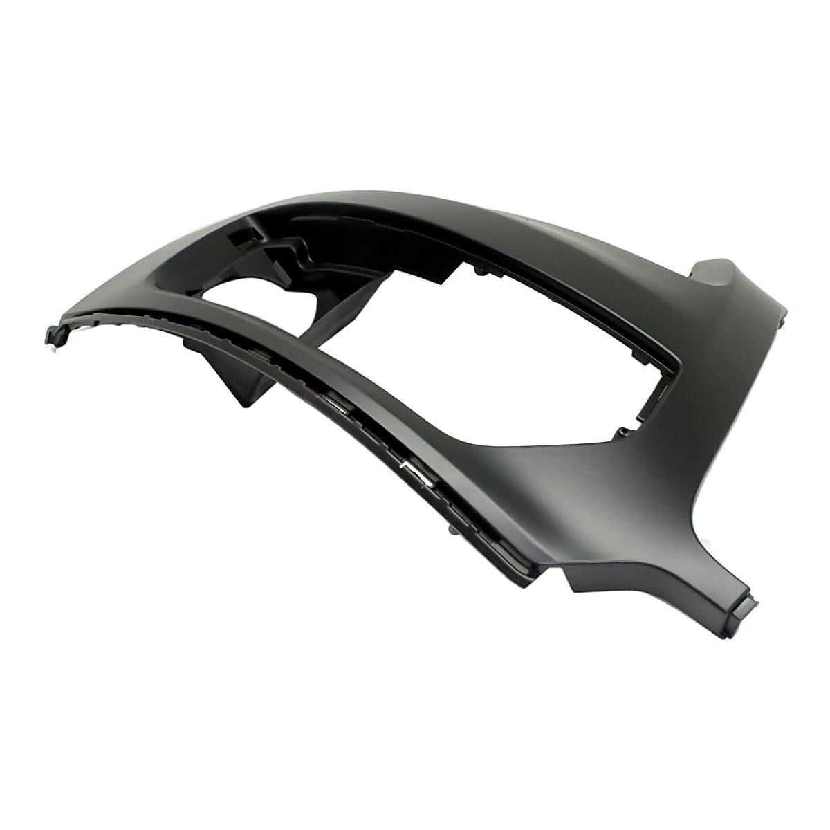 2009-2012 Audi Q5 Bumper Front Passenger Side Without Sensor Hole Primed-Black Without S-Line Pkg_AU1017100-3