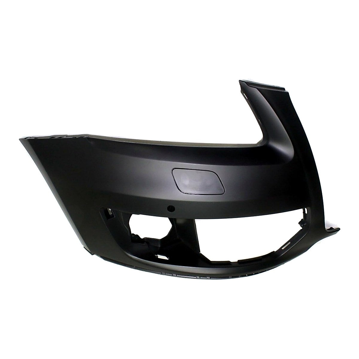 2009-2012 Audi Q5 Bumper Front Passenger Side With Sensor Hole Primed-Black Without S-Line Pkg_AU1017101-3