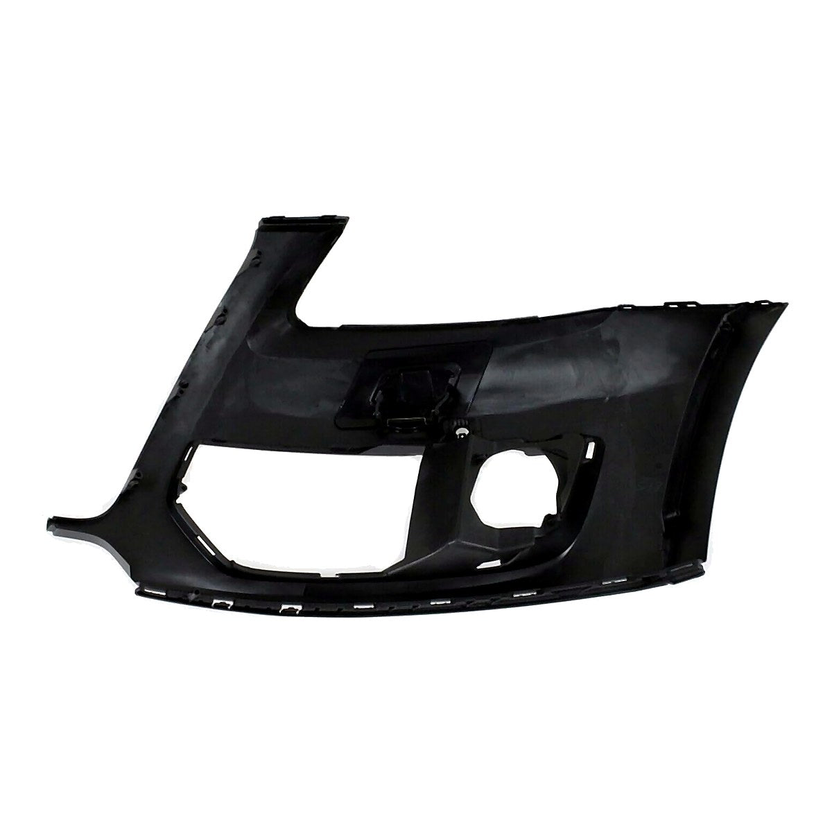 2009-2012 Audi Q5 Bumper Front Passenger Side With Sensor Hole Primed-Black Without S-Line Pkg_AU1017101-4