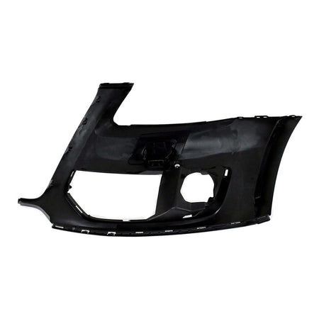 2009-2012 Audi Q5 Bumper Front Passenger Side With Sensor Hole Primed-Black Without S-Line Pkg_AU1017101-4