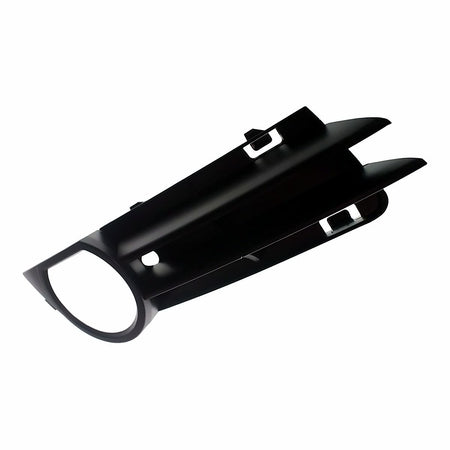 2006-2008 Audi A3 Grille Lower Passenger Side With Fog Lp Hole Matte-Black Without Sport – Side View (AU1039103)