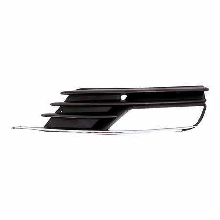 2015-2016 Audi A3 Fog Light Bezel Front Passenger Side Without S Line Sdn/Conv Black – Front View (AU1039129)
