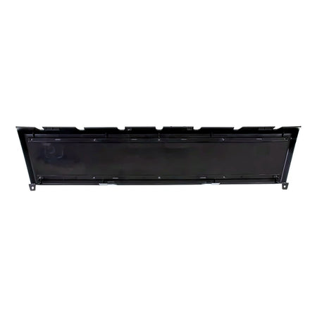 2009-2012 Audi A4 License Plate Moulding Front (Matte-Black) With S-Line – Back View (AU1068103)