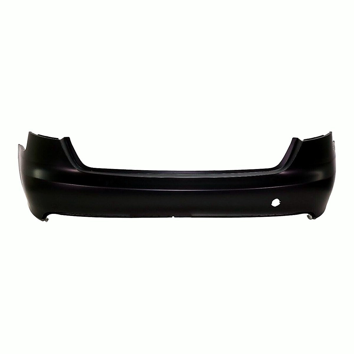 2009-2012 Audi A4 Bumper Rear Without Sensor Hole Primed Without S-Line_AU1100193